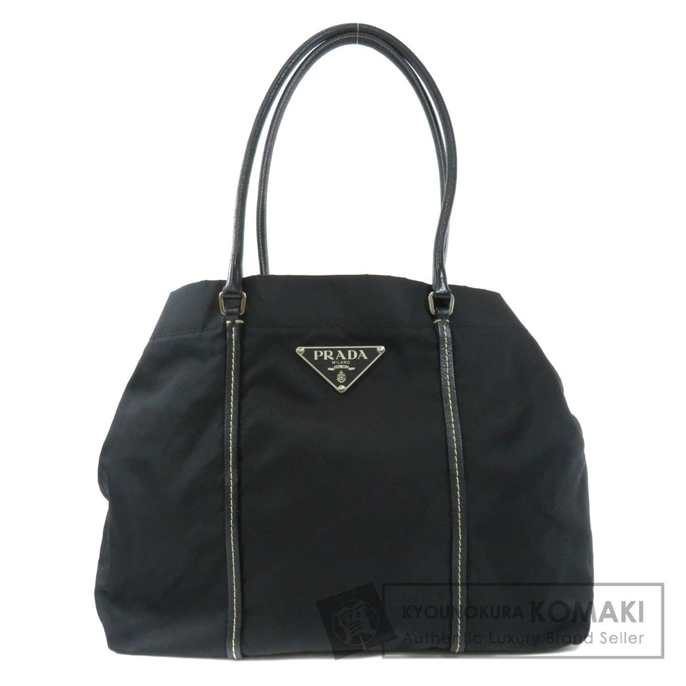 Prada Tessuto tote Shoulder Bag Black